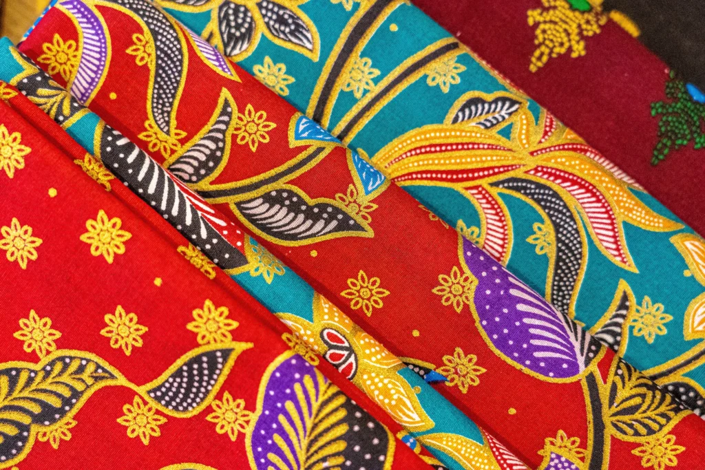 A collection of batik patterns