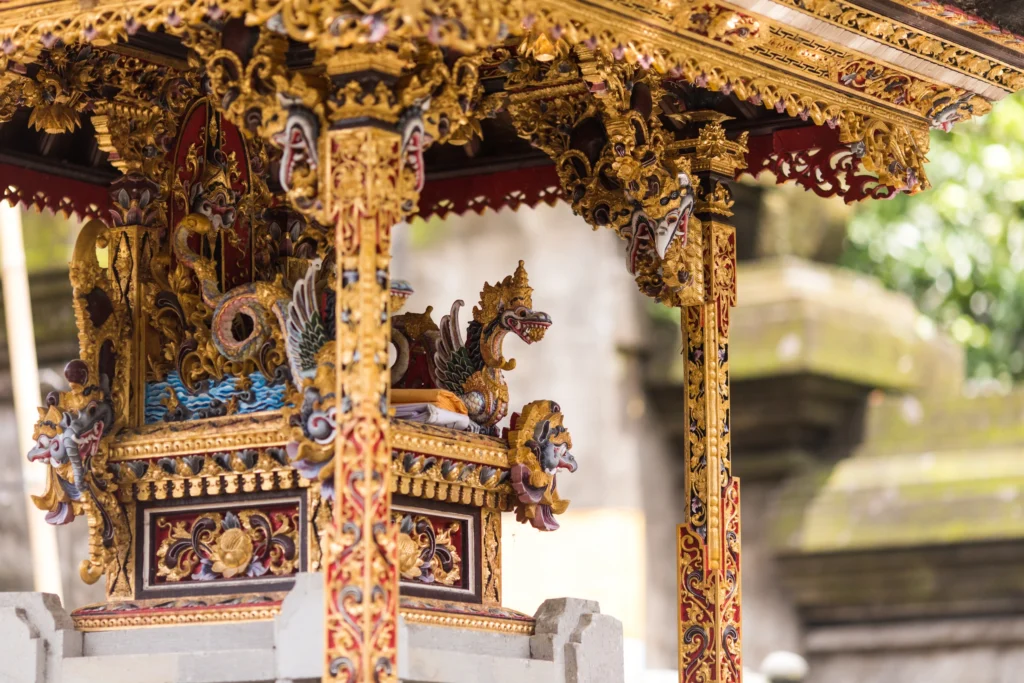 A Balinese decor